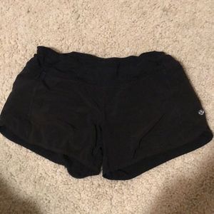 Lululemon running shorts, size 8, back zipper pocket